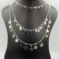 Solar Star 3 Layer Necklace - Golden and Silver - Offer Hunts