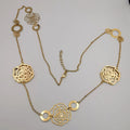 Sparkle Blossom Necklace - Golden and Silver - Offer Hunts