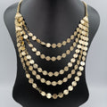 Forsaken 5 Layer Necklace - Golden and Silver - Offer Hunts