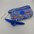 Kipling Blue Striped Purse - Offer Hunts