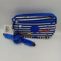 Kipling Blue Striped Purse - Offer Hunts