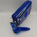 Kipling Blue Striped Purse - Offer Hunts