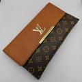 Louis Vuitton Brown Cafe Leather Bag - Offer Hunts