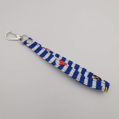Kipling Blue Striped Purse - Offer Hunts