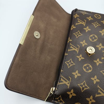 Louis Vuitton Brown Leather Bag - Offer Hunts