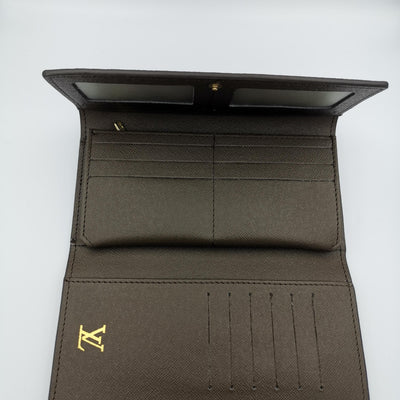 Louis Vuitton Boxed Brown Leather Purse - Offer Hunts