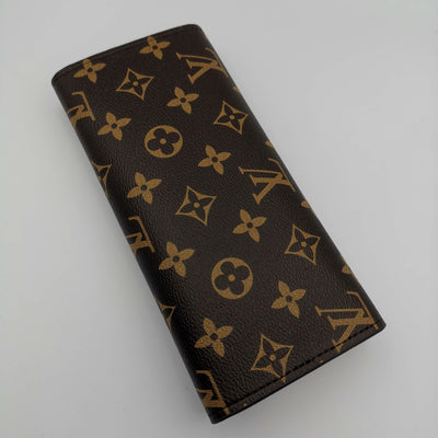 Louis Vuitton Brown Leather Purse - Offer Hunts