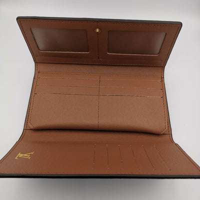 Louis Vuitton Brown Leather Purse - Offer Hunts