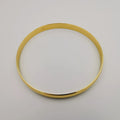 24K Gold Plated Round Curve Basic Bracelet - Offer Hunts