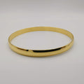 24K Gold Plated Round Curve Basic Bracelet - Offer Hunts