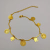 18K Gold Plated Versac.e Tree of Life Anklet - Offer Hunts