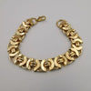 24K Gold Plated Double-C Bracelet - CD - Offer Hunts