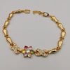 24K Gold Plated Infinite Floral Bracelet - CD - Offer Hunts