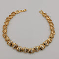 24K Gold Plated Mini Heart Bracelet - CD - Offer Hunts