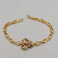 24K Gold Plated Quantum Diamond Bracelet - CD - Offer Hunts