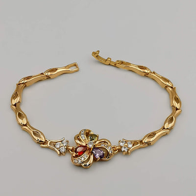 24K Gold Plated Quantum Diamond Bracelet - CD - Offer Hunts