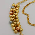 24K Gold Plated Dual Layer Beads Bracelet - CD - Offer Hunts