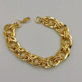 24K Gold Plated Elegant Chain Bracelet - Offer Hunts
