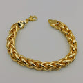 24K Gold Plated Serpent Chain Bracelet - Offer Hunts