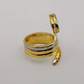 Spiral Snake Ring - 24K Gold Plate - Offer Hunts