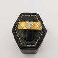 Heart Nut Ring - 24K Gold Plate - Offer Hunts