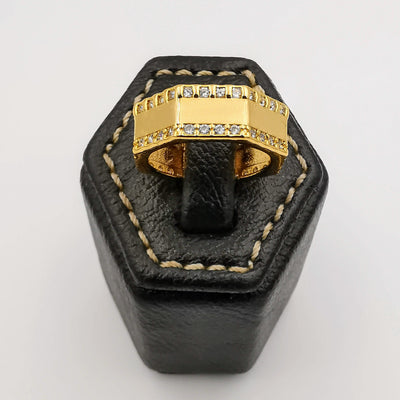 Majestic Nut Ring - 24K Gold Plate - Offer Hunts