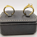 Simplistic Twins Ring - 24K Gold Plate - Offer Hunts