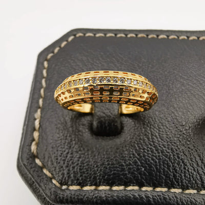Tender Twins Ring - 24K Gold Plate - Offer Hunts