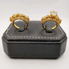 Azure Twins Ring - 24K Gold Plate - Offer Hunts