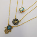 24K Gold Plated 3 Layer Necklace - Offer Hunts