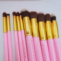 Anastasia 10pcs Professional Makeup Brush Kit - Pink - Offer Hunts