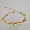 24K Gold Plated Tree of Life Danglers Anklet - Offer Hunts