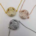 24K Gold Plated Round Bracelet Set - Yellow Gold, Rose Gold and White Gold - Offer Hunts