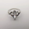 Design 1 - Silver Color Fashion Accessory Ring [R004] - Offer Hunts