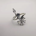 Design 4 - Silver Color Fashion Accessory Ring [R004] - Offer Hunts