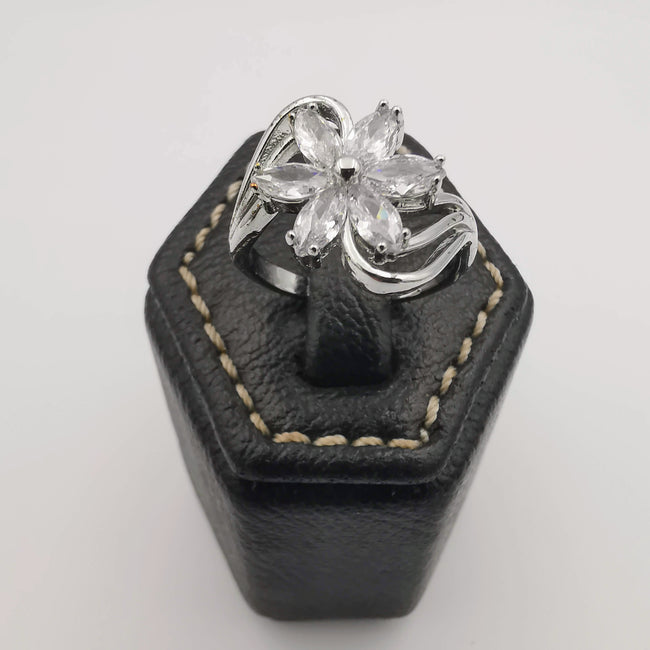 Design 6 - Silver Color Fashion Accessory Ring [R004] - Offer Hunts