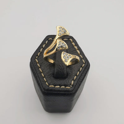 Branched Ring - Golden/Silver Fashion Accessory Ring [R006] - Offer Hunts