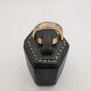Flat Crystal Band - Golden/Silver Fashion Accessory Ring [R005] - Offer Hunts