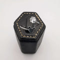 Mickey Adjustable Fashion Ring - Silver Color [R006] - Offer Hunts