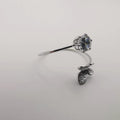 Butterfly Adjustable Fashion Ring - Silver Color [R006] - Offer Hunts