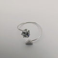 Arrow Adjustable Fashion Ring - Silver Color [R006] - Offer Hunts
