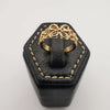 Flower Knuckle Midi Tea Fashion Ring - SILVER, GOLDEN, BLACK [R008] - Offer Hunts