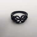 Flower Knuckle Midi Tea Fashion Ring - SILVER, GOLDEN, BLACK [R008] - Offer Hunts