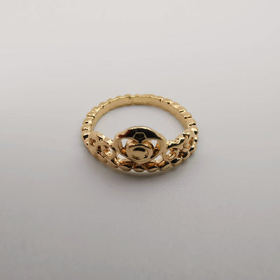 Crown Knuckle Midi Tea Fashion Ring - SILVER, GOLDEN, BLACK [R008] - Offer Hunts