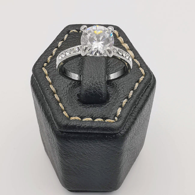 Design 2 - Silver Color Fashion Accessory Ring [R003] - Offer Hunts