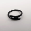 Double Pin Knuckle Midi Tea Fashion Ring - SILVER, GOLDEN, BLACK [R008] - Offer Hunts