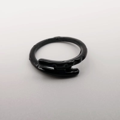 Double Pin Knuckle Midi Tea Fashion Ring - SILVER, GOLDEN, BLACK [R008] - Offer Hunts
