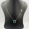 24K Gold Plated Horseshoe Hive Necklace - Offer Hunts