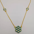 24K Gold Plated Hive Hand of God Necklace - Offer Hunts