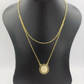 24K Gold Plated Versac.e Simple Necklace - Offer Hunts